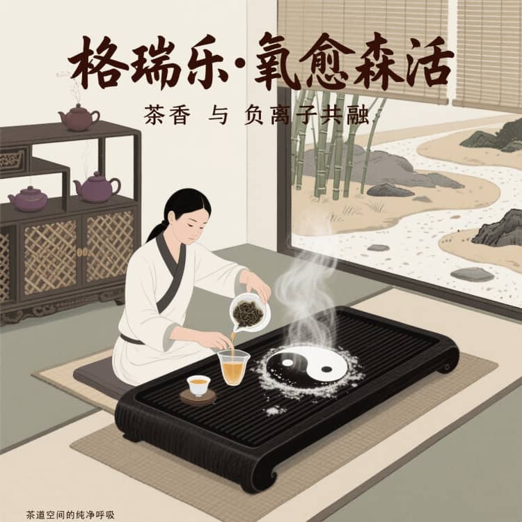 格瑞乐负氧离子，茶馆的 “茶事催化剂”