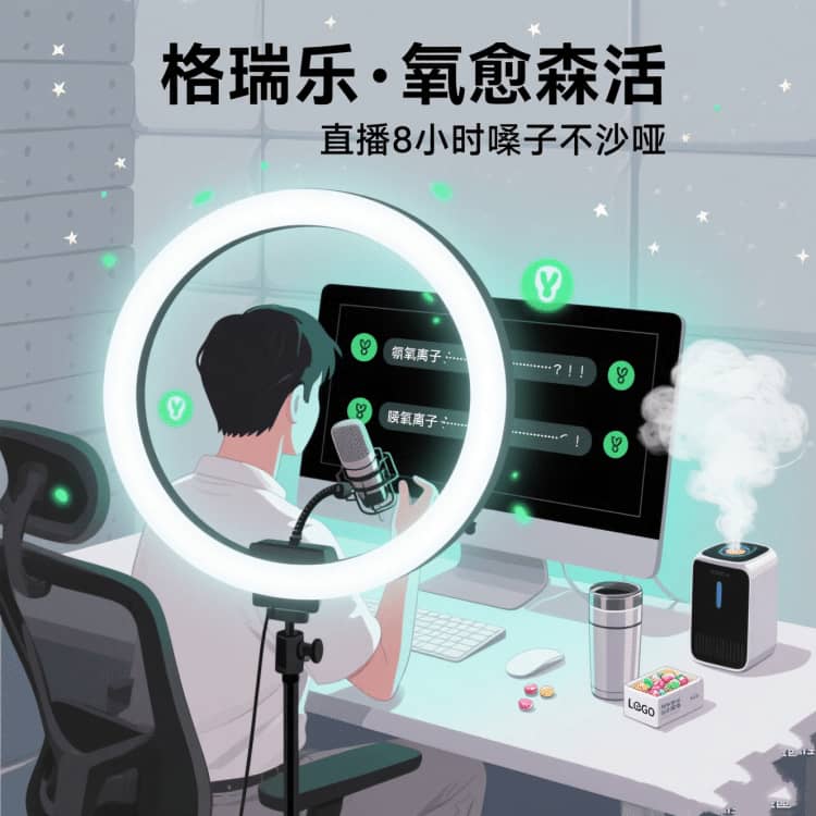 直播室的 “镜头美颜师”