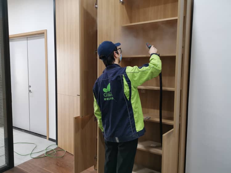 蔡甸除甲醛：格瑞乐蛮扎实！