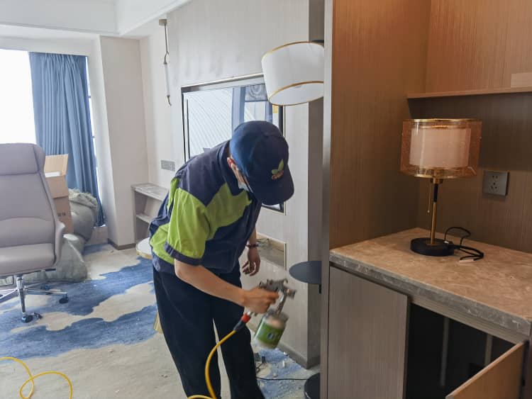 蔡甸沌口酒店除醛：选格瑞乐！